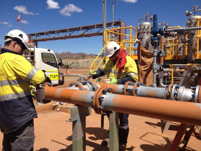 West Angelas New Fuel Infrastructure Touch Up Coatings