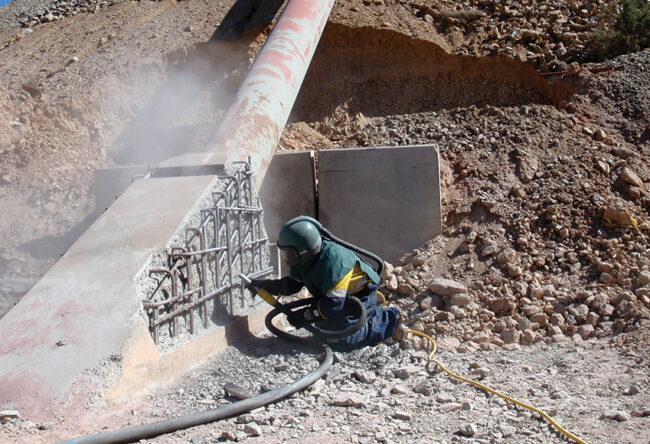 Barrick-Kanowna-Belle-Stock-Pile-Plinth-Concrete-Repairs