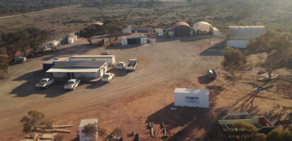 The Kalgoorlie worksite of Duratec Australia, where people can contact us.