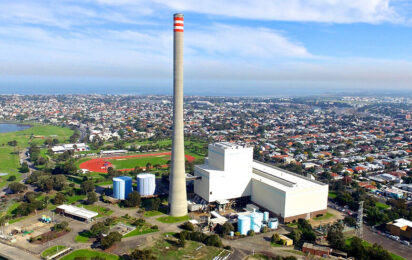 Aerial view of Newport Power Station - credit Energy Australia