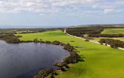 Aerial image of Kangaroo Island, South Australia
